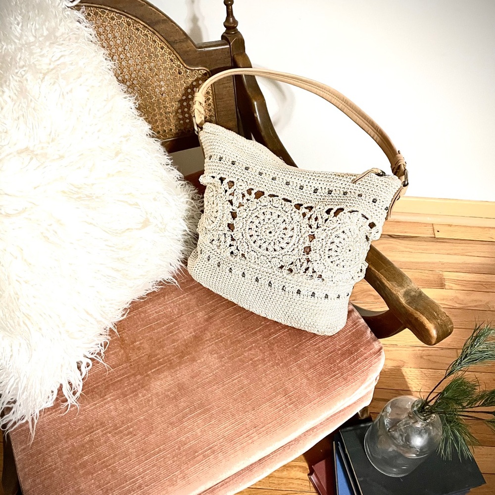 Hand Crochet Hobo Bag from The Sak “Sequoia”